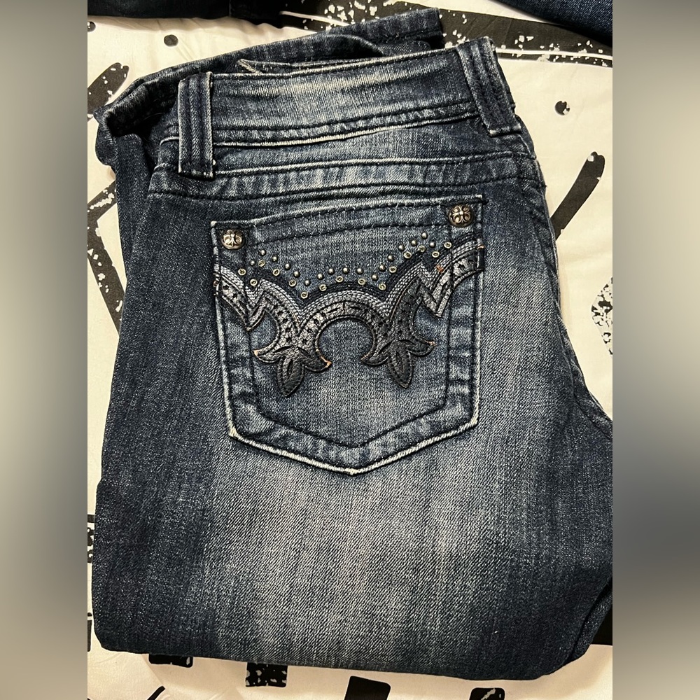 Like new Miss Me jeans. Bootcut